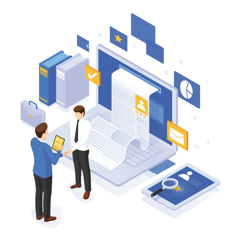 Ilustración de integración de sistemas